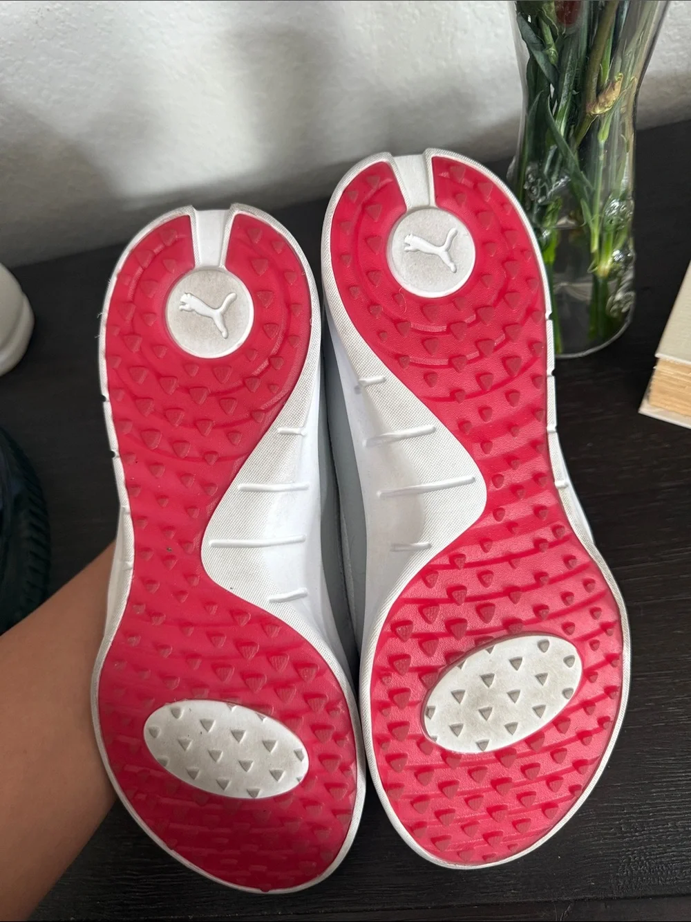 Puma breathable perforated